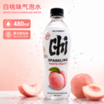 480ML【白桃味】CHI FOREST 元气森林气泡水【英文版】